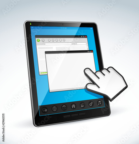 tablet pc ordinateur tactile