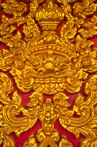 Thai art in the temple © sathienput