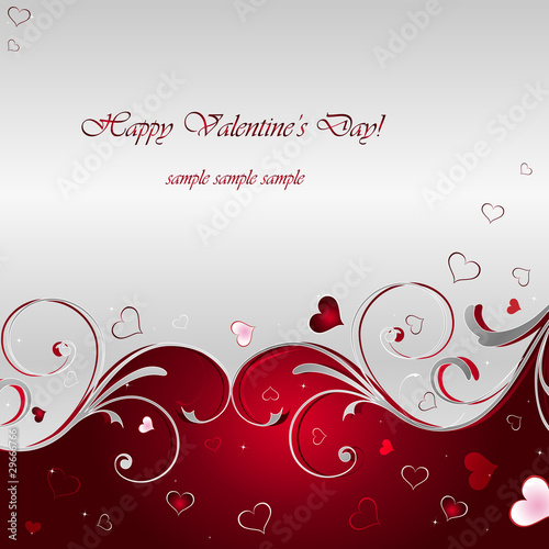 Valentine Vector Background