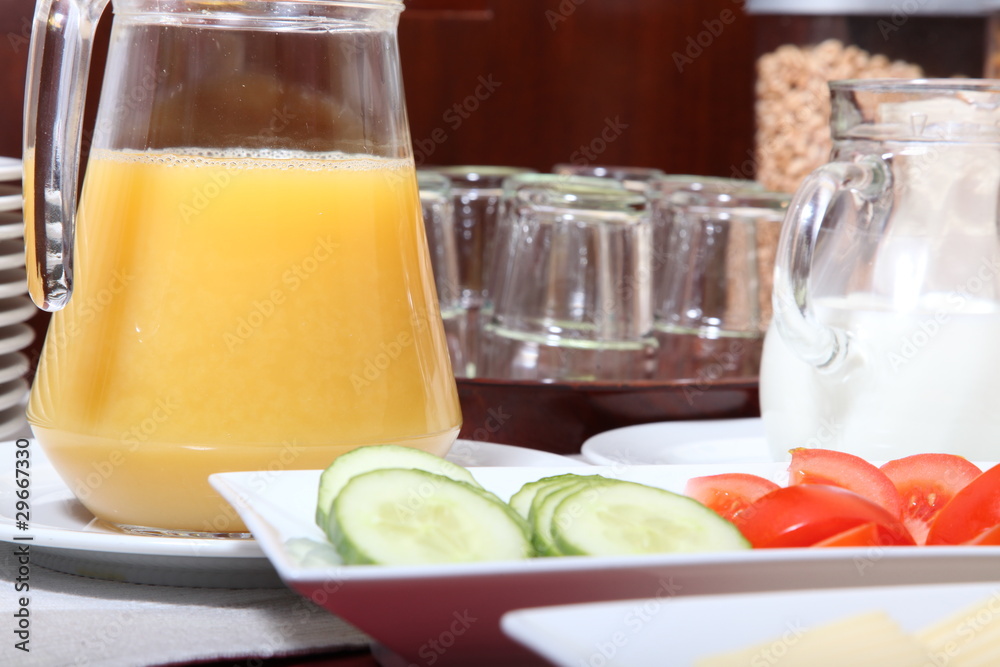 Orangensaft / Frühstück
