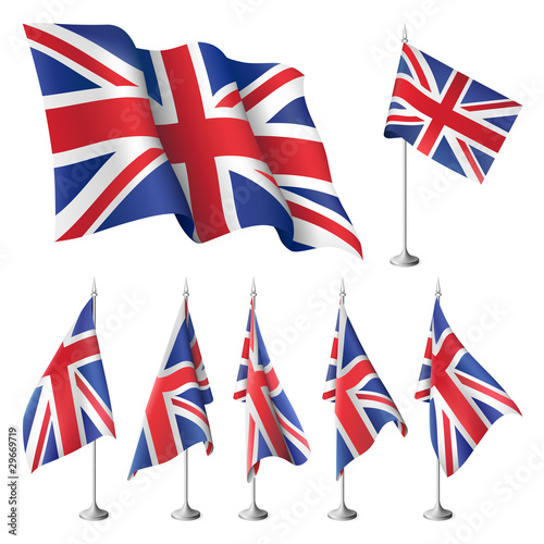 Great Britain flags