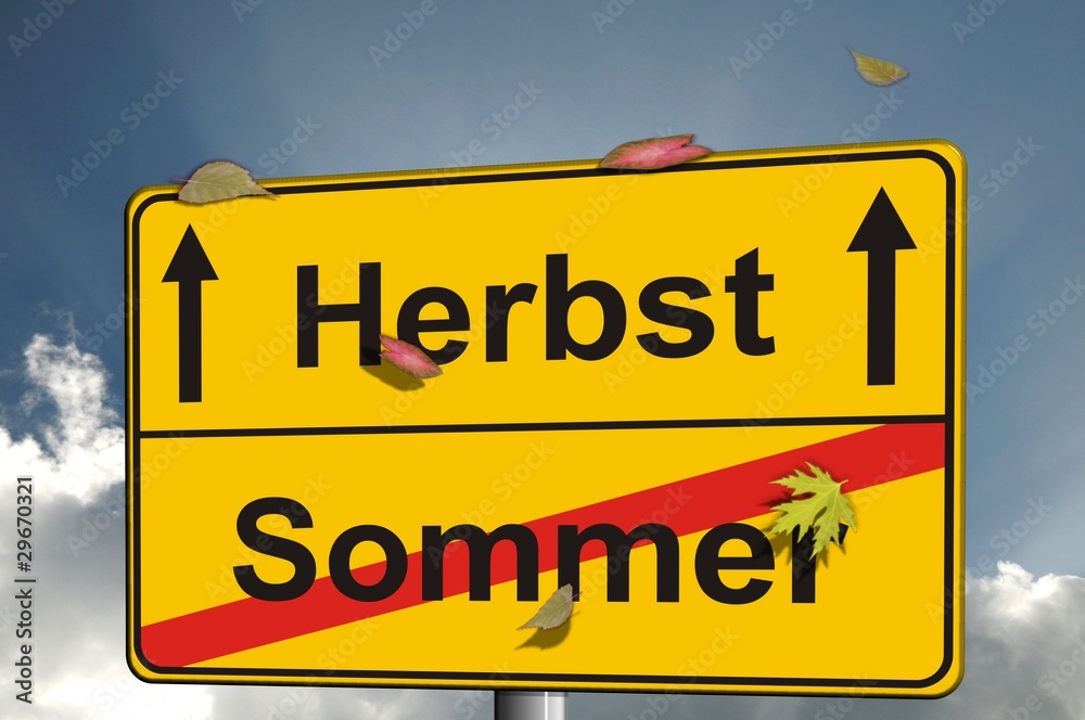 Obraz premium Sommer-Herbst