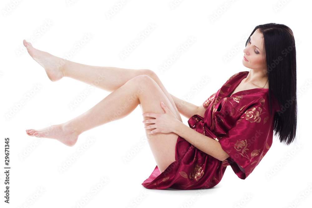 Naklejka premium Body care