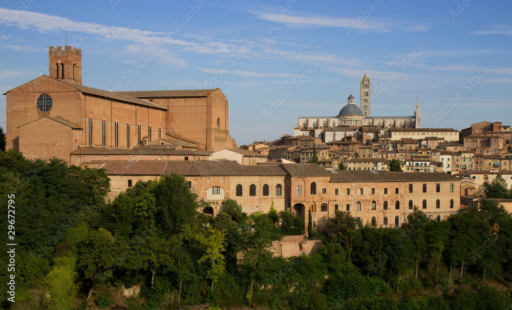 Stadtansicht Siena