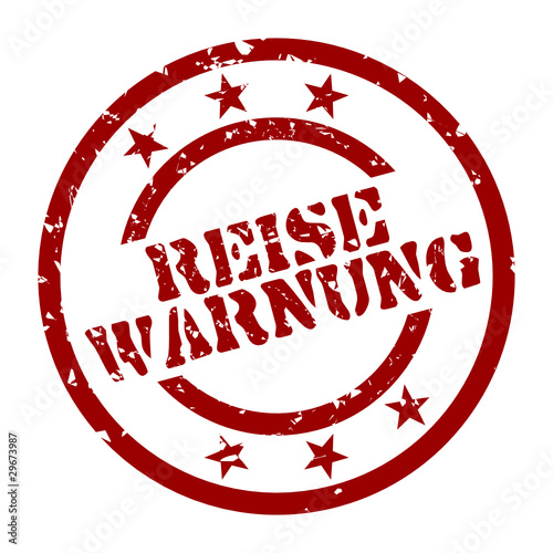 stempel reisewarnung I