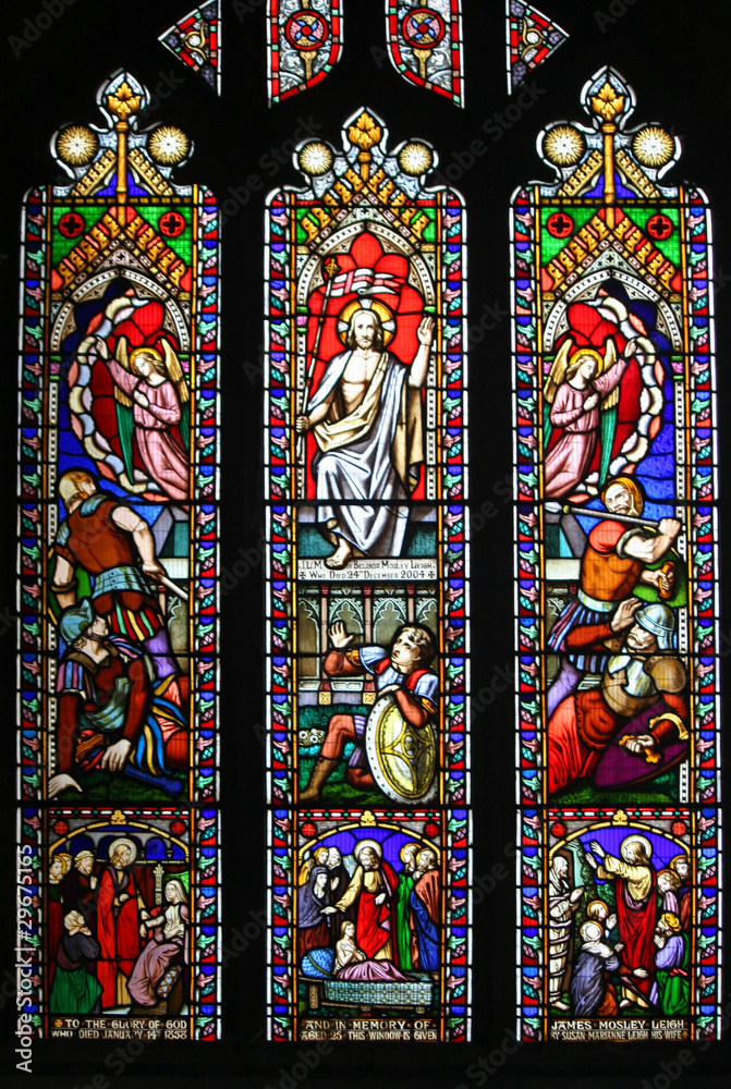 stained glass window stained glass window