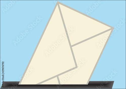 Vector a post envelope