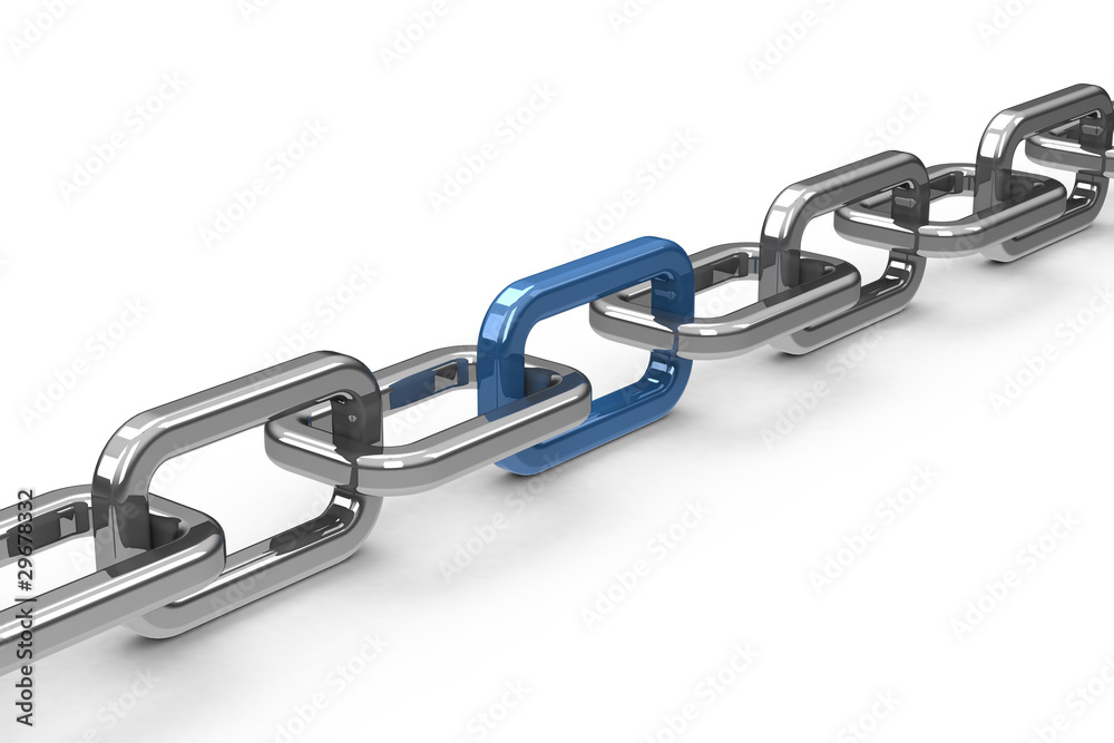 Obraz premium Kettenverbindung