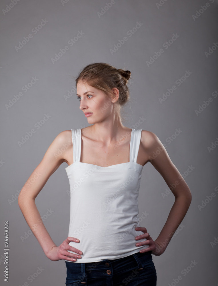 standing girl standing girl