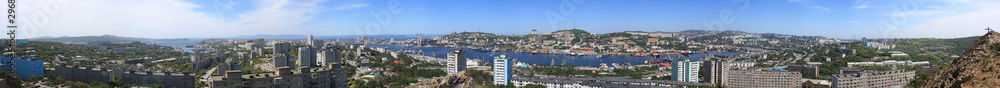 Владивосток, панорама города