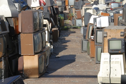 Computer and TV dump