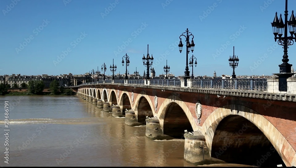 Pont de Pierre of Bordeaux