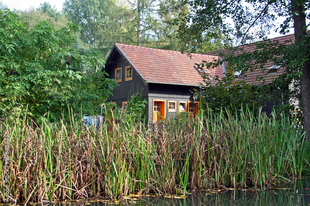 Idylle im Spreewald (Niederlausitz, Brandenburg) Idylle im Spreewald (Niederlausitz, Brandenburg)
