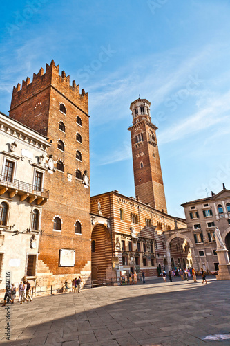 Torre dei Lamberti in Piazza delle Erbe, Verona