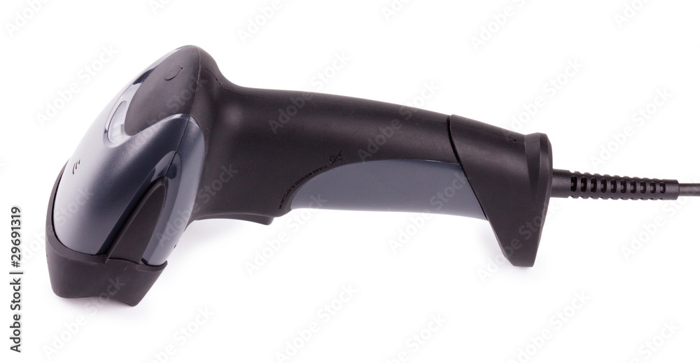 Bar code reader (scanner) isolated on white background Bar code reader (scanner) isolated on white background