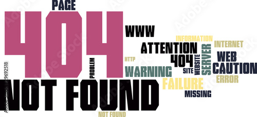 Site not found wordcloud