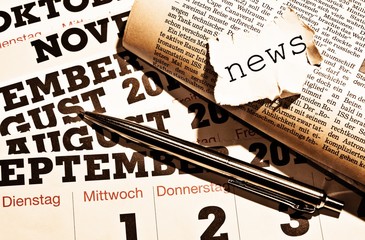 Deken met foto Kranten news  © matttilda