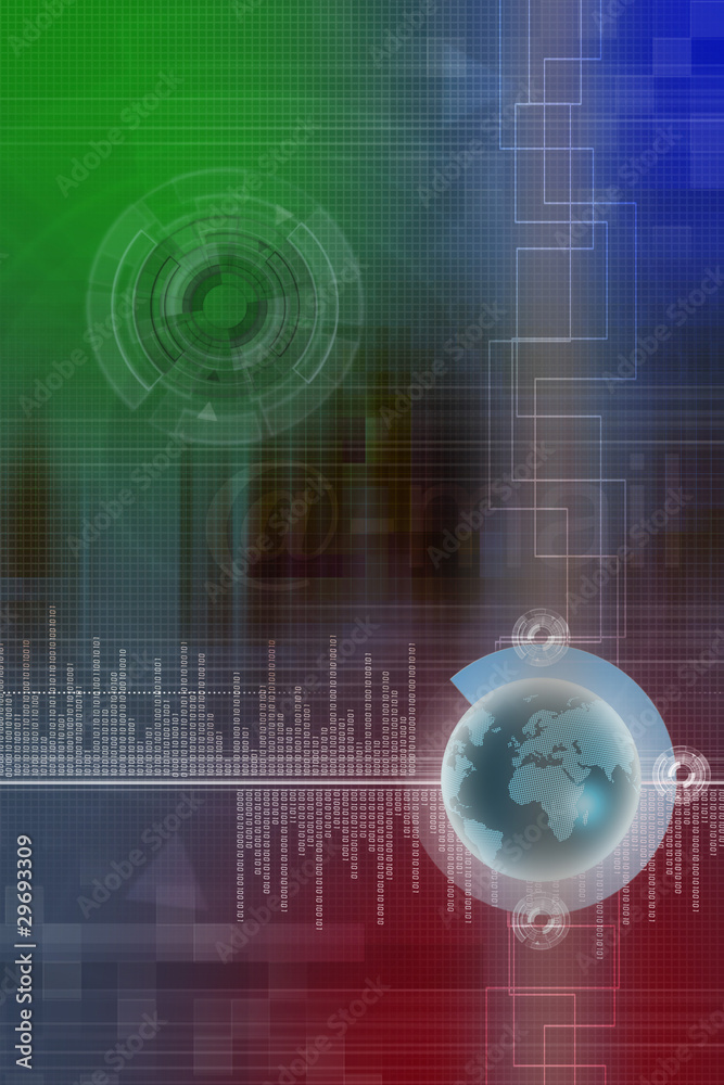 Obraz premium internet concept