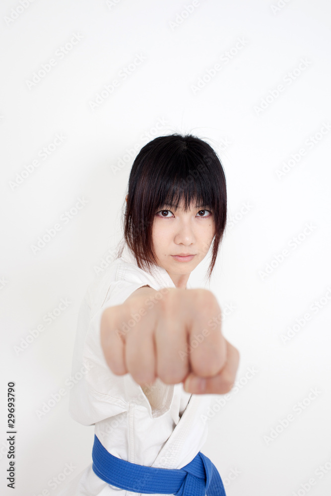 空手 正拳突き Stock 写真 Adobe Stock