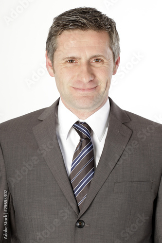 Geschäftsmann lächelnd photo