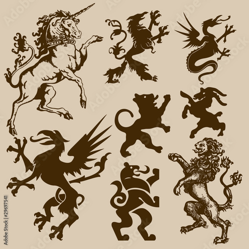 heraldic animals