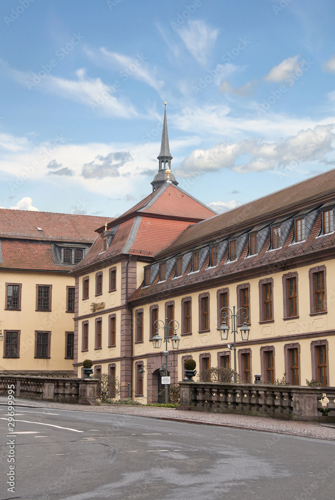 Baroque building in Fulda Germany