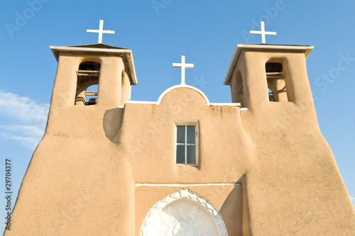 San Francisco de Asis Church Mission Ranchos Taos photo