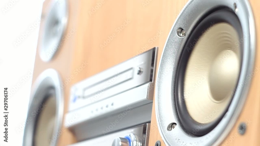Compact stereo system