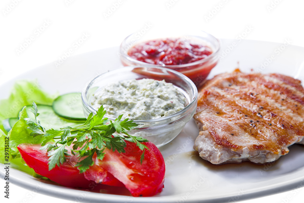 grilled meat grilled meat