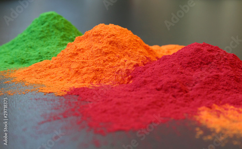 Photography Photo of colored powder
