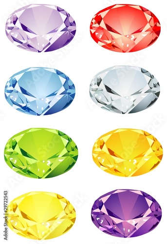 Brilliant cut stones