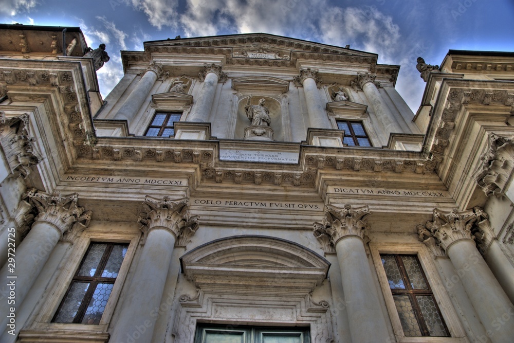 Fototapeta premium Venetian Villas: vicenza front building