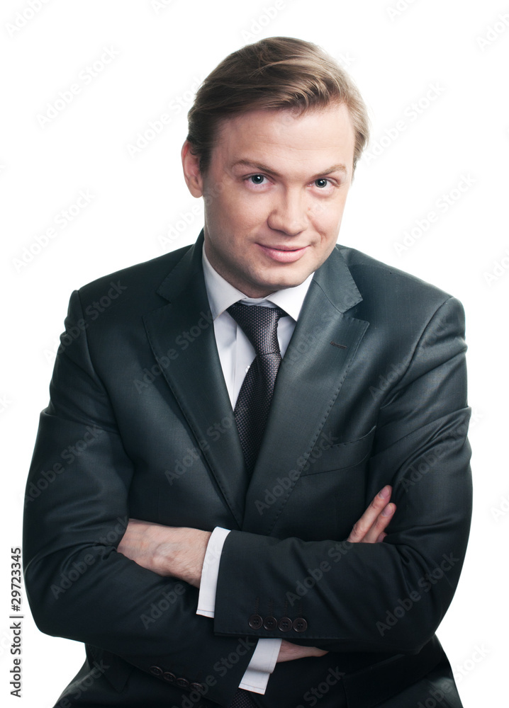 Isolated on white young handsom man wearing in formal suit Isolated on white young handsom man wearing in formal suit