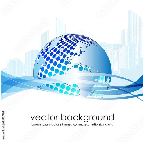 vector globe