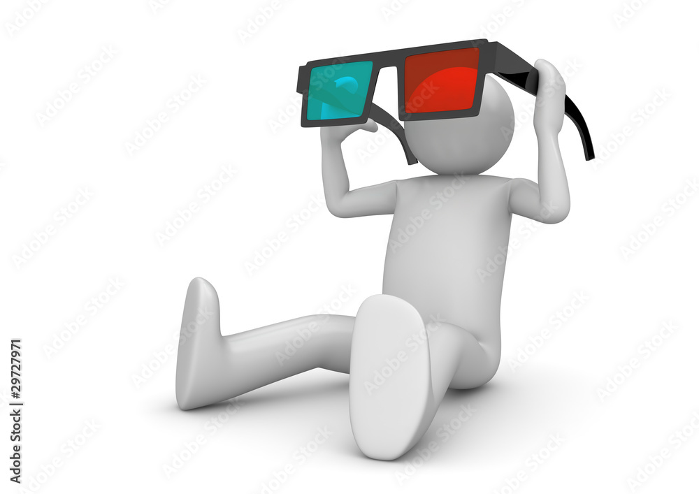 Cinema visitor. One of a 1000+ 3d characters series. Cinema visitor. One of a 1000+ 3d characters series.