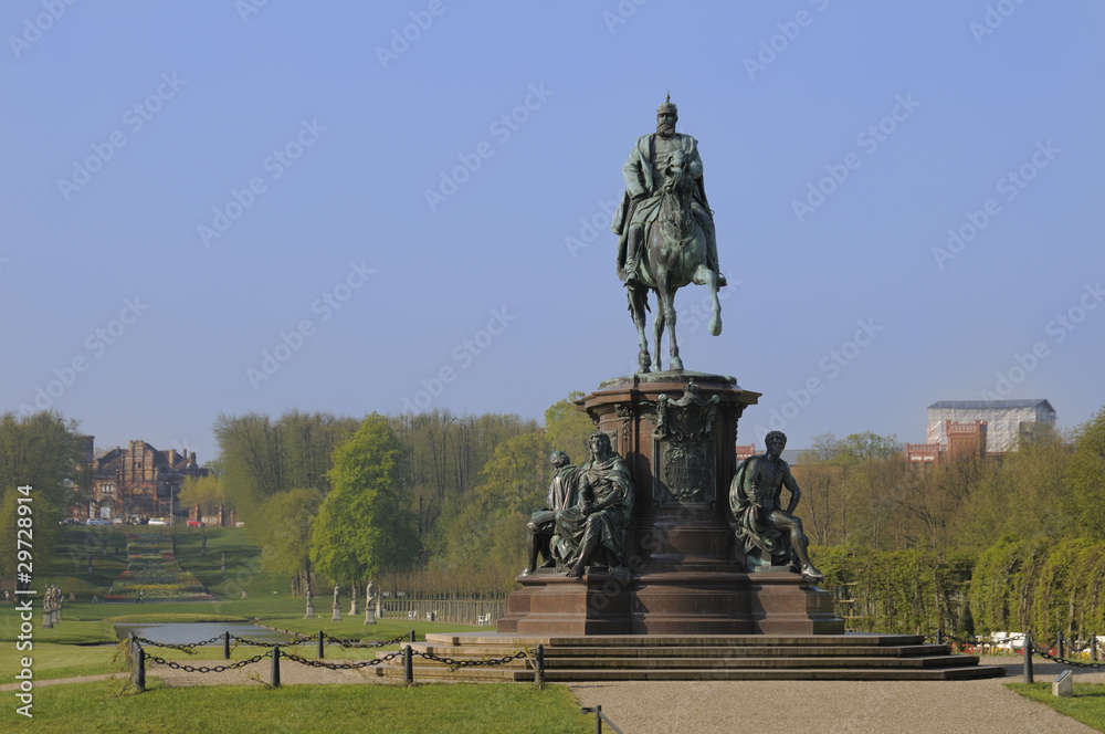 Reiterdenkmal im Schlossgarten