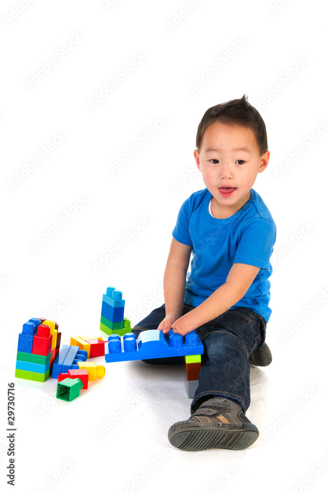 Chinese boy with little handicap Chinese boy with little handicap