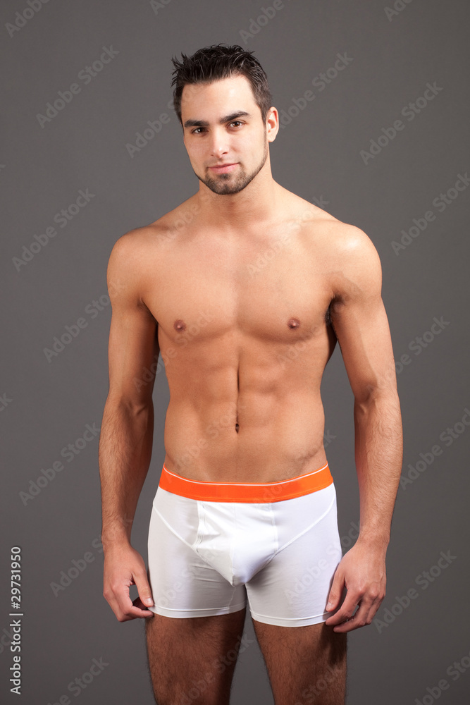 Fototapeta premium Man in Underwear