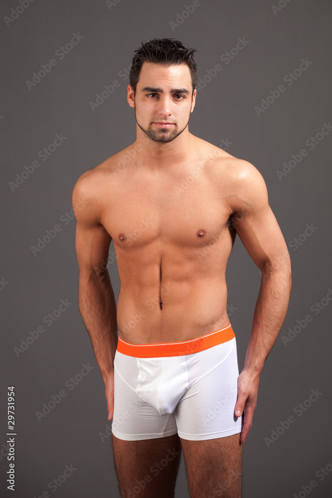 Man in Underwear