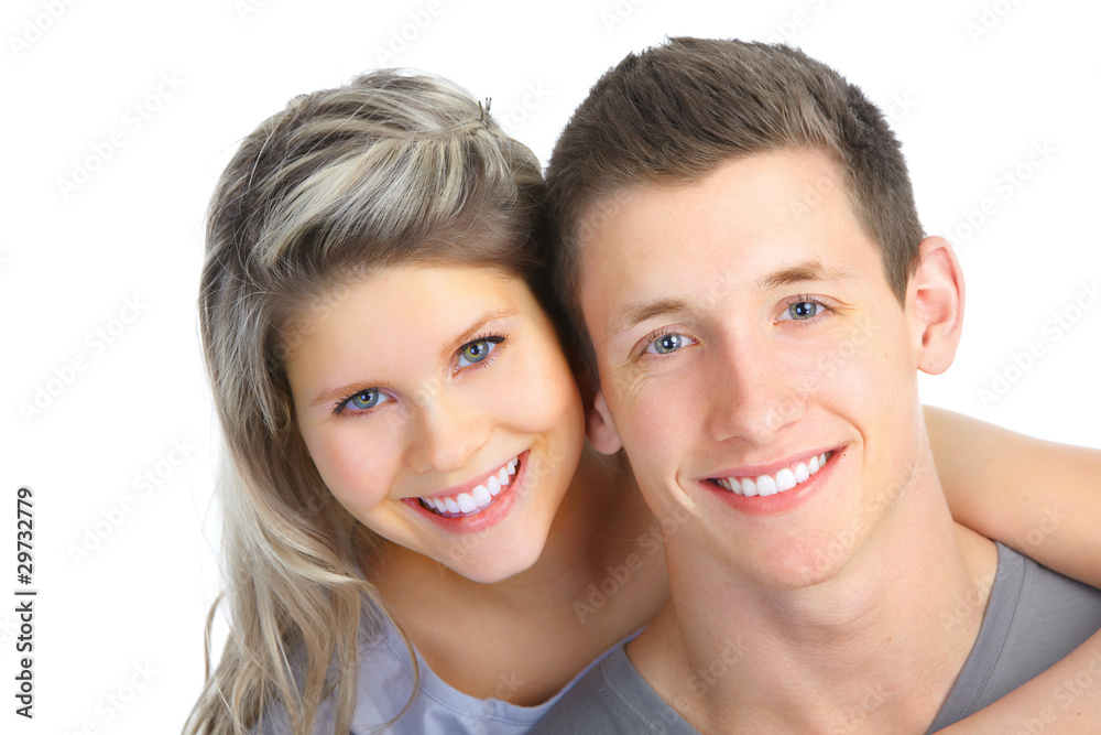 Young couple in love