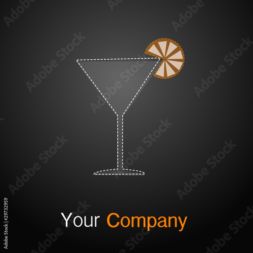 Logo Bar grau orange