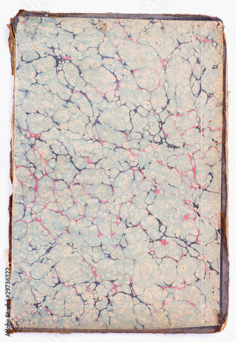 Old book cover