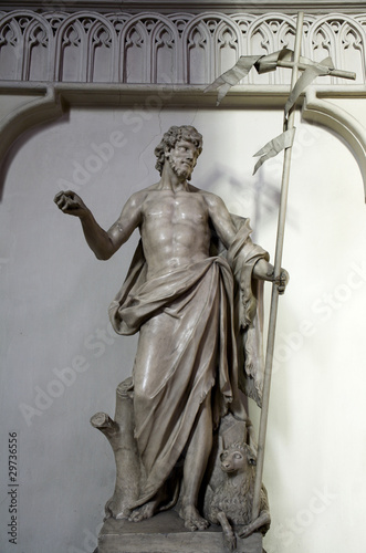 Vienna - st. John the Baptist from Minorits church