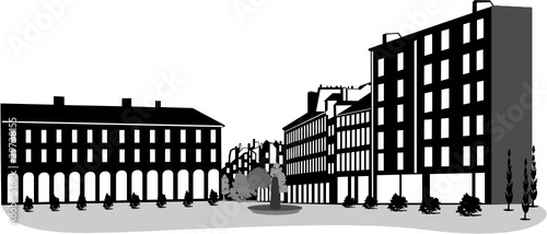 PLACE DE VILLE LE JOUR