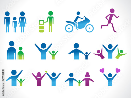abstract people icon © pathakdesigner
