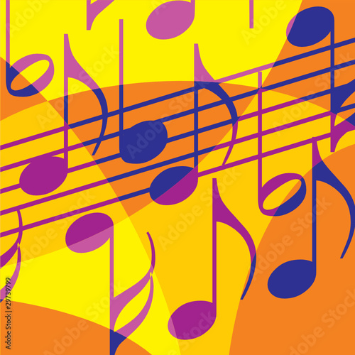 notes background
