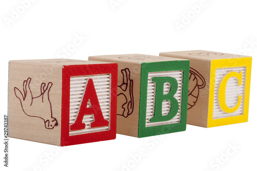 Wooden blocks