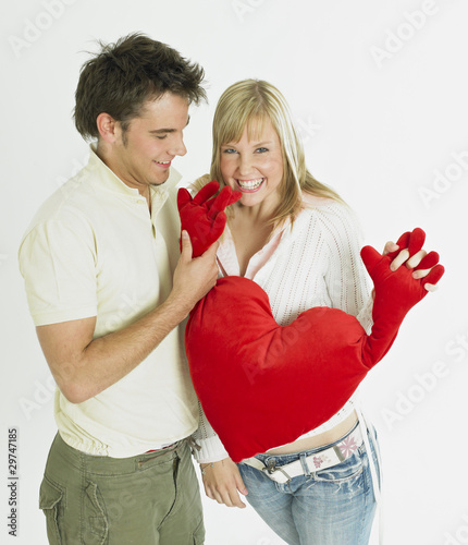 couple with heart