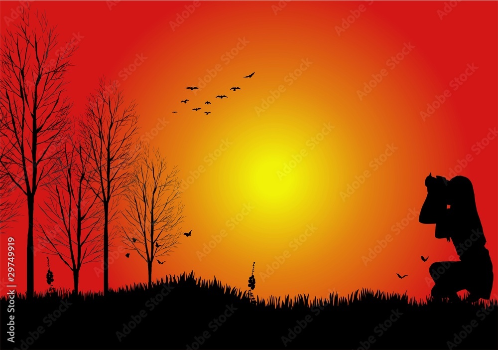 Naklejka premium fotografa