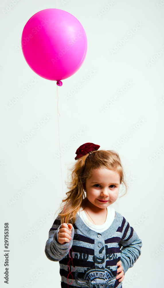Kind mit dem Luftballon
